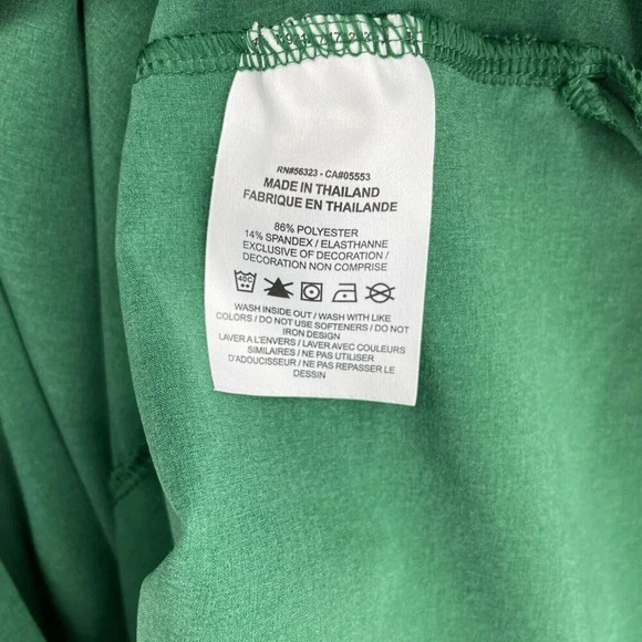 Nike Polo Shirt Men's Sz XL Green Sta. Mesa Football Collared Embroidered Logo - Picture 8 of 10